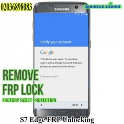 Samsung Galaxy S7 Edge SM-G935F FRP Unlocking Service